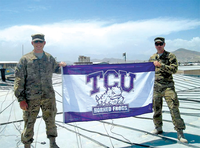 Serving abroad . . . TCU alums in Afghanistan