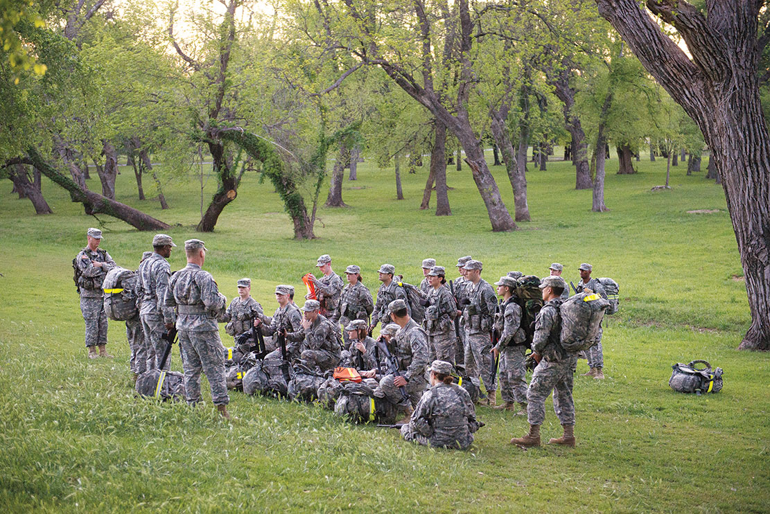 Corps curriculum for TCU Army ROTC