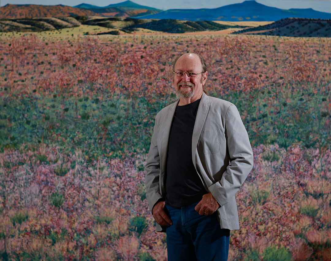 Painter of distinction: Jim Woodson ’65