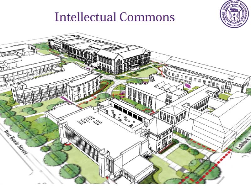 East campus readies for construction: Intellectual Commons underway